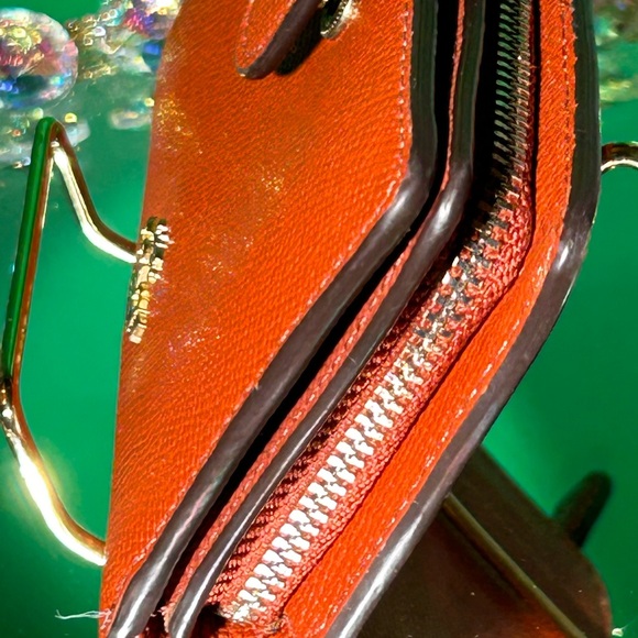 Coach Brown Leather Wallet EUC - Picture 4 of 12